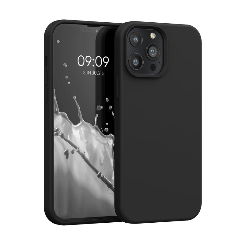 kwmobile Handyhülle für iPhone 13 Pro Max Case Silikon kabelloses Laden