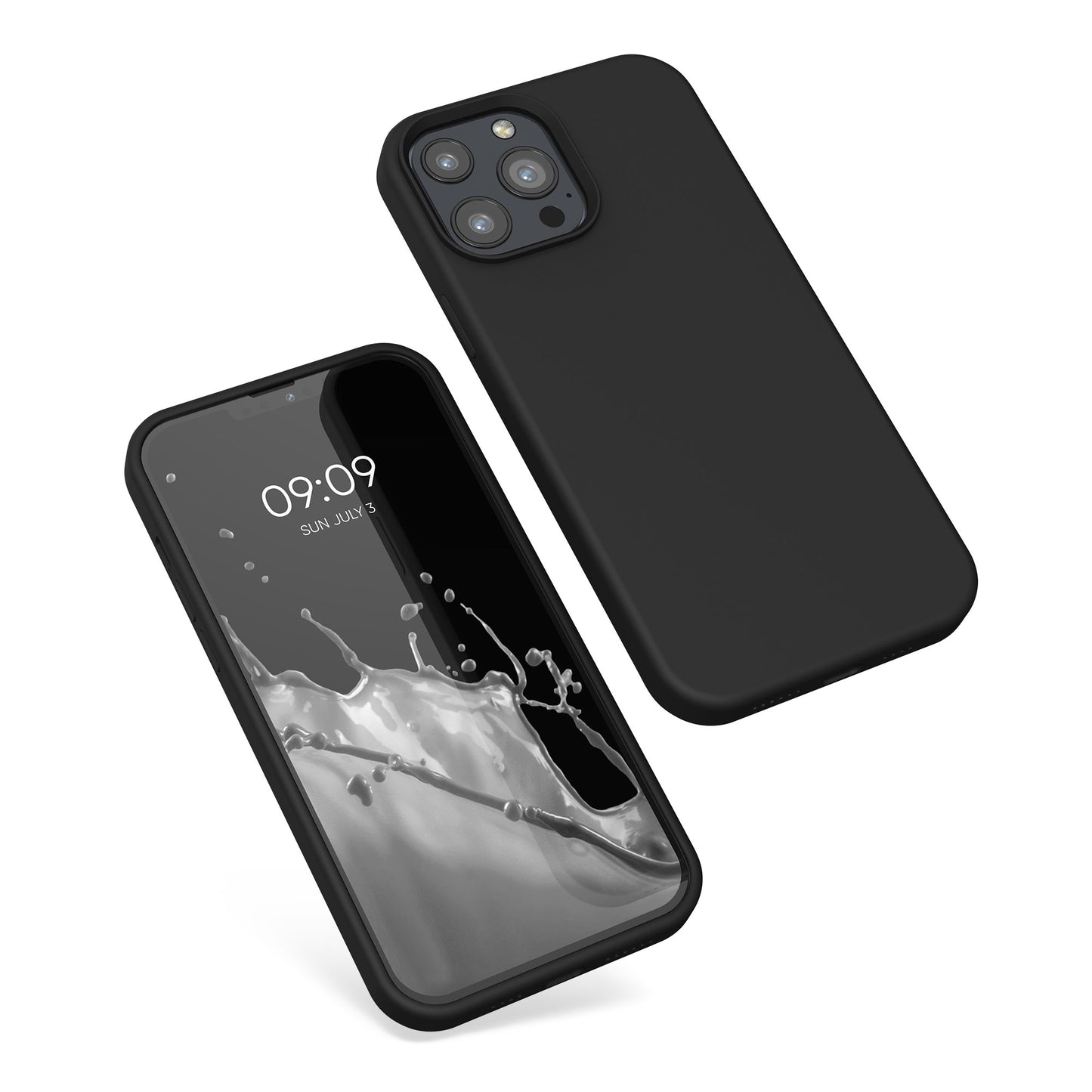 kwmobile Handyhülle für iPhone 13 Pro Max Case Silikon kabelloses Laden