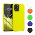 kwmobile Handyhülle für iPhone 13 Pro Max Hülle, für iPhone 13 Pro Max Case - Hülle Silikon - kabelloses Laden - Leuchtende Koralle Leuchtende Koralle  