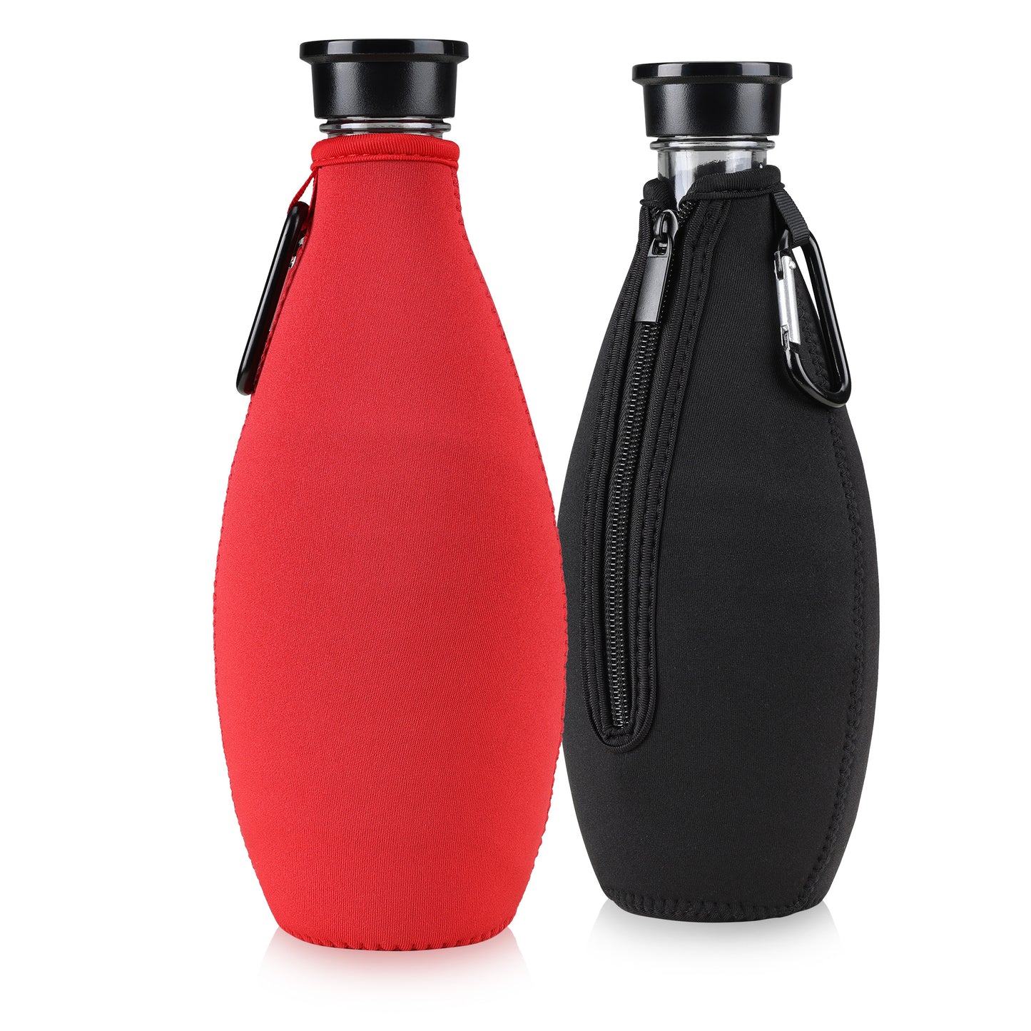kwmobile Schutzhülle kompatibel mit SodaStream Glasflasche Flaschen Kühler für Wasser Karaffe