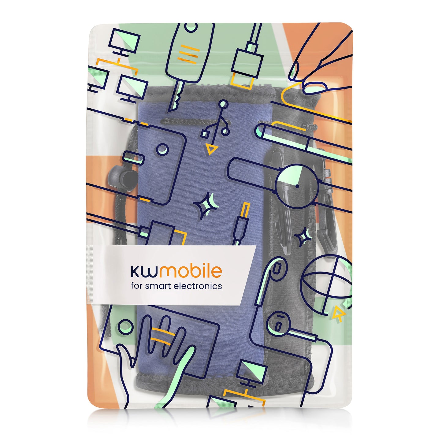 kwmobile Flasche Flaschenkühler Flaschenträger für Bier Limo Wasser aus isoliertem Neopren