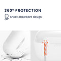 kwmobile Hülle kompatibel mit JBL Live Free NC+ TWS Hülle - Kopfhörer Case - Schutzhülle