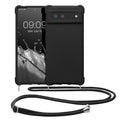 kwmobile Necklace Case kompatibel mit Google Pixel 6 Hülle - Cover mit Kordel zum Umhängen - Silikon Schutzhülle