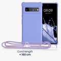 kwmobile Necklace Case kompatibel mit Google Pixel 6 Pro Hülle - Cover mit Kordel zum Umhängen - Silikon Schutzhülle