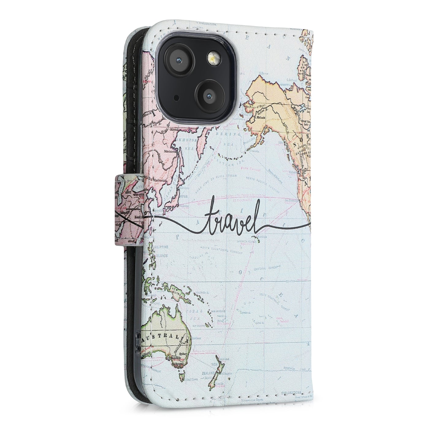 Kunstleder Hülle kompatibel mit Apple iPhone 13 mini
