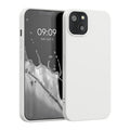 kwmobile Hülle kompatibel mit Apple iPhone 13 Hülle - gummierte Silikon Handyhülle - Schutzhülle für kabelloses Laden - Case