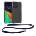 kwmobile Necklace Case kompatibel mit Apple iPhone 13 Pro Hülle - Silikon Cover mit Handykette - Band Handyhülle