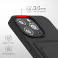 kwmobile Handyhülle kompatibel mit Apple iPhone 13 Pro Hülle - Handy Cover mit Fach für Karten