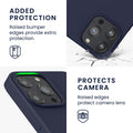 kwmobile Hülle kompatibel mit Apple iPhone 13 Pro Max Hülle - gummierte Silikon Handyhülle - Schutzhülle für kabelloses Laden - Case