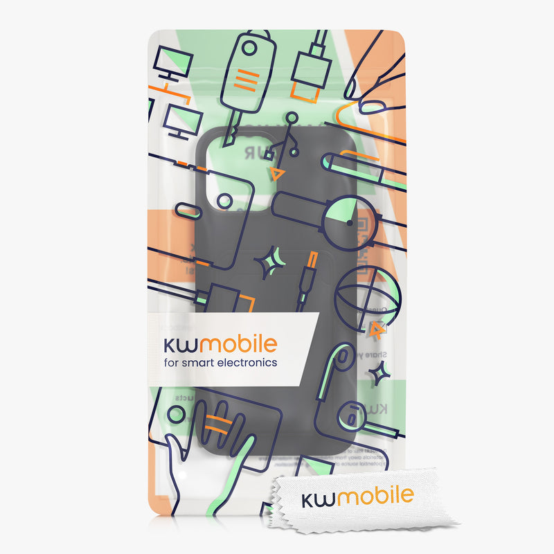 kwmobile Handyhülle kompatibel mit Apple iPhone 13 Pro Max Hülle - Handy Cover mit Fach für Karten