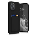 kwmobile Handyhülle kompatibel mit Apple iPhone 13 Pro Max Hülle - Handy Cover mit Fach für Karten