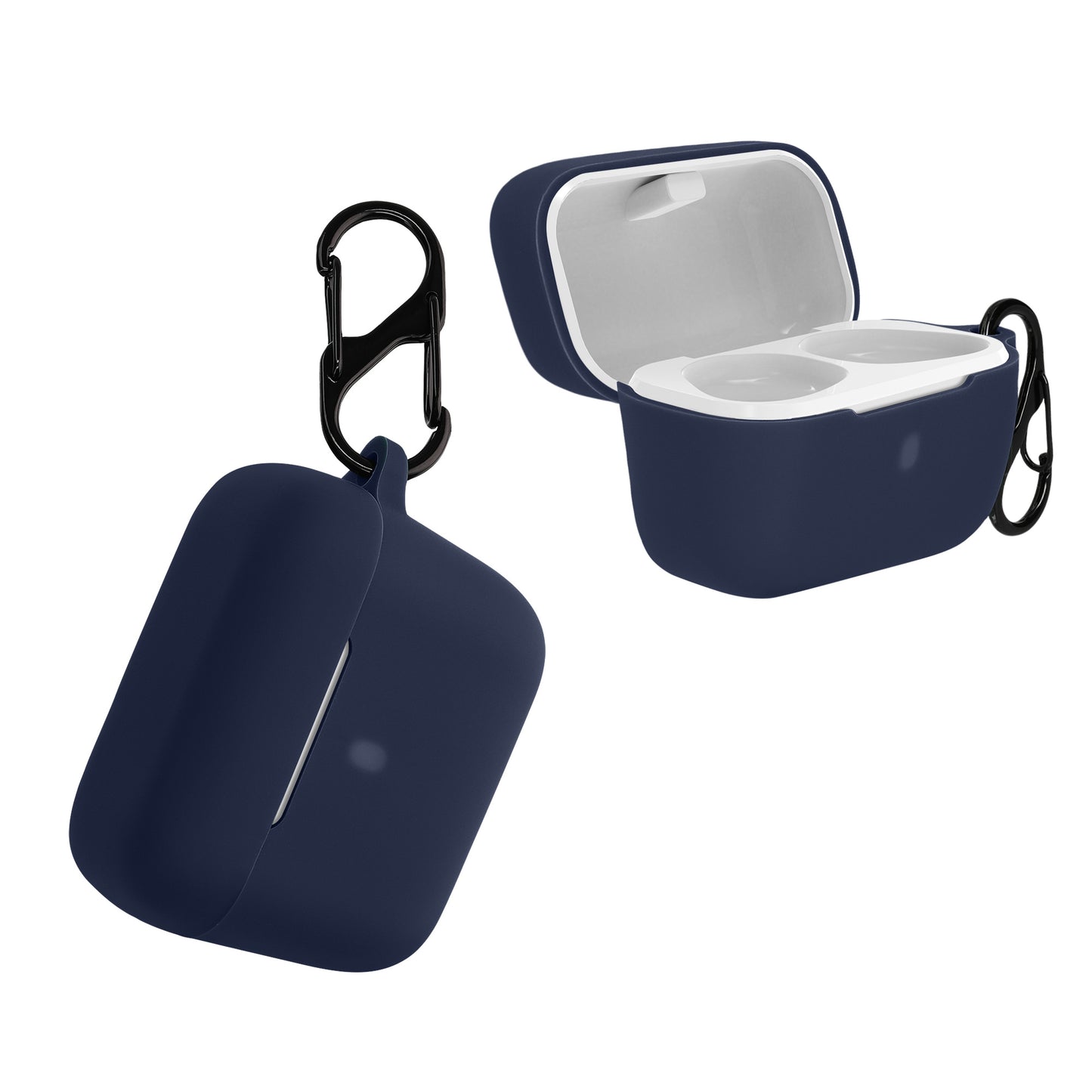 kwmobile Hülle kompatibel mit Sennheiser CX True Wireless Hülle - Kopfhörer Case - TPU Cover - Schutzhülle