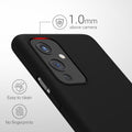 kwmobile Handyhülle für OnePlus 9 (EU/NA Version) Hülle - Case Silikon - Kabelloses Laden - Schutzhülle Cover