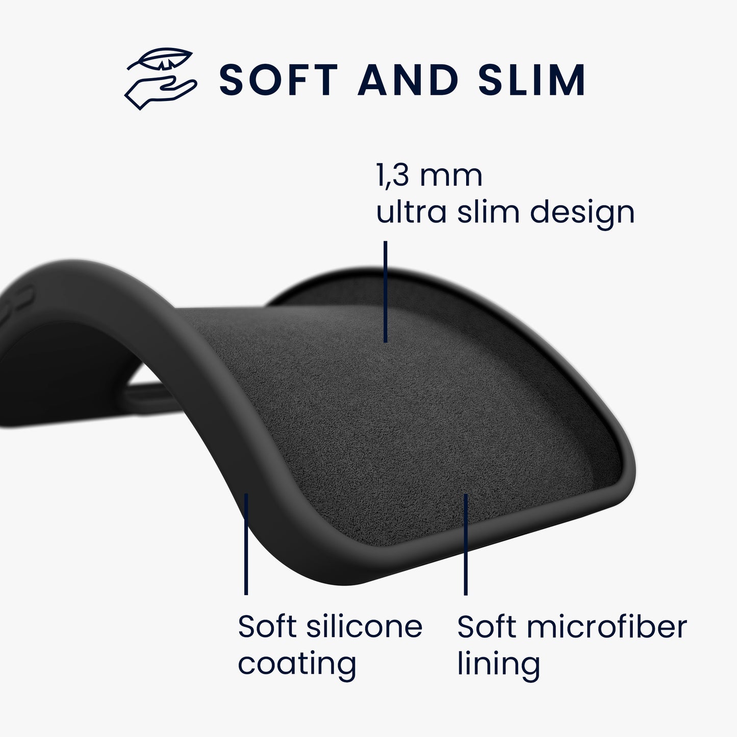 Slim Gummierte Silikon Hülle für Xiaomi 11 Lite (5G) NE / Mi 11 Lite (5G) in Cool Mint