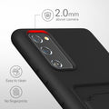 kwmobile Handyhülle kompatibel mit Samsung Galaxy S20 FE - Handy Cover mit Fach für Karten