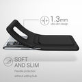 kwmobile Handyhülle kompatibel mit Xiaomi Redmi Note 10 Pro Hülle - Handy Cover mit Fach für Karten