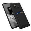 kwmobile Handyhülle kompatibel mit Xiaomi Poco X3 NFC / Poco X3 Pro Hülle - Handy Cover mit Fach für Karten