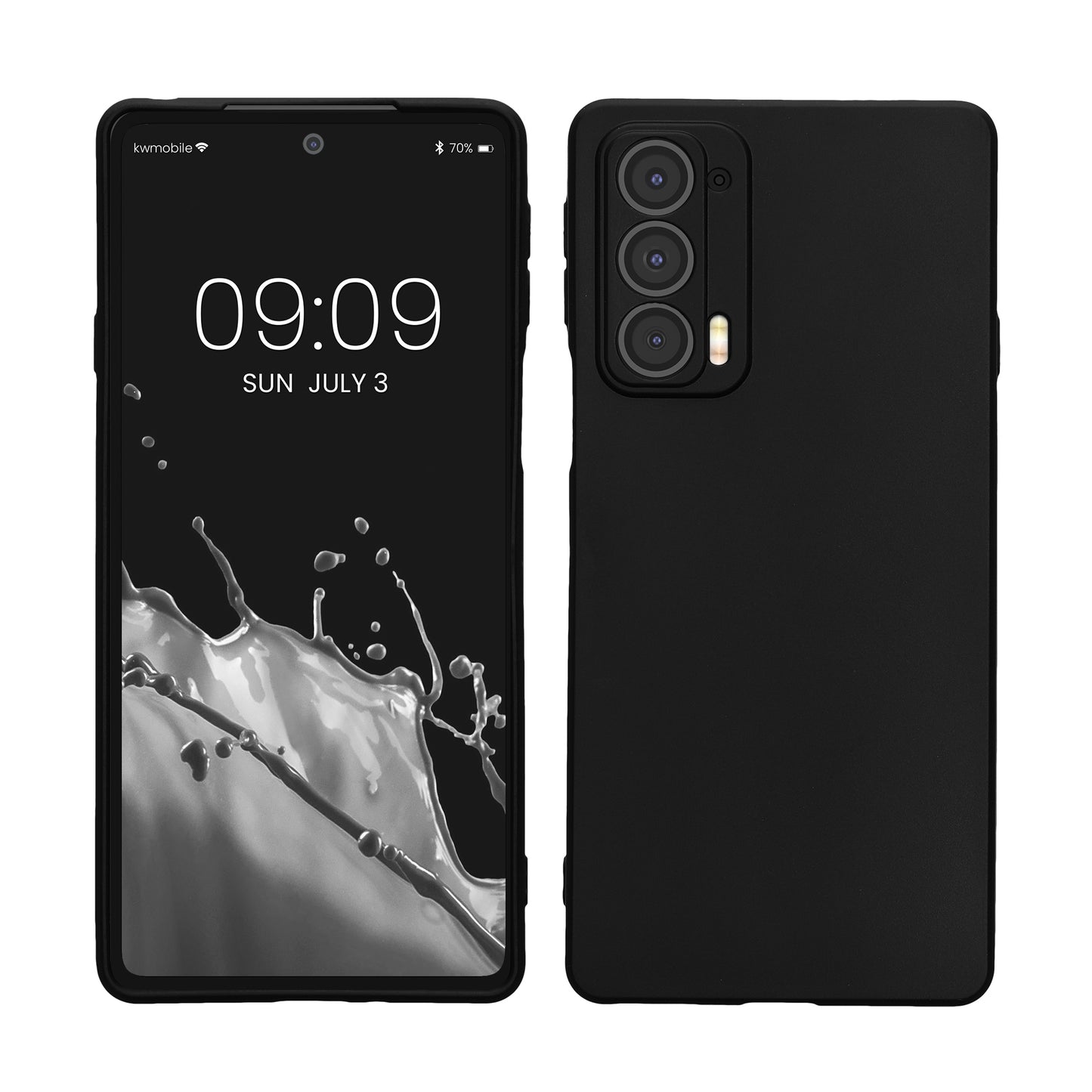 kwmobile Handyhülle für Motorola Edge 20 Hülle Kabelloses Laden Schutzhülle Cover