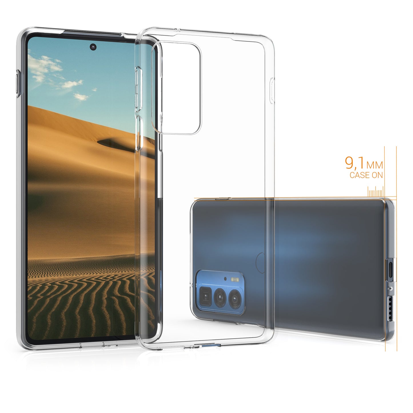 kwmobile Hülle kompatibel mit Motorola Edge 20 Pro - Handy Case