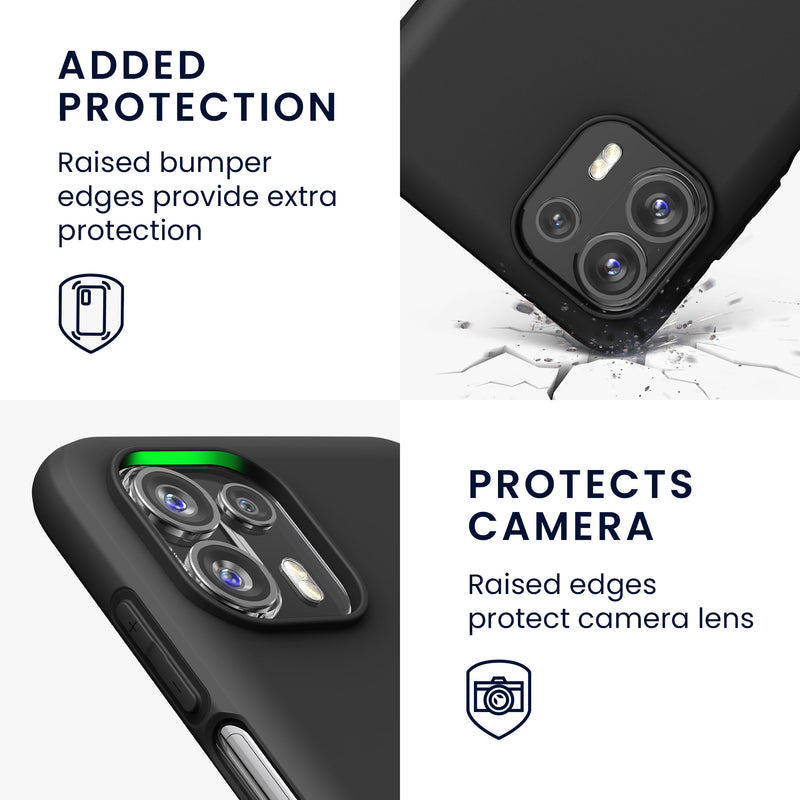 TPU Hülle für Motorola Edge 20 Lite in Karibikblau