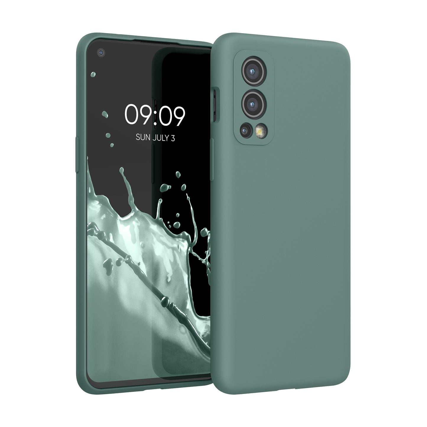 kwmobile Handyhülle für OnePlus Nord 2 5G Hülle - Case - Kabelloses Laden - Schutzhülle Cover