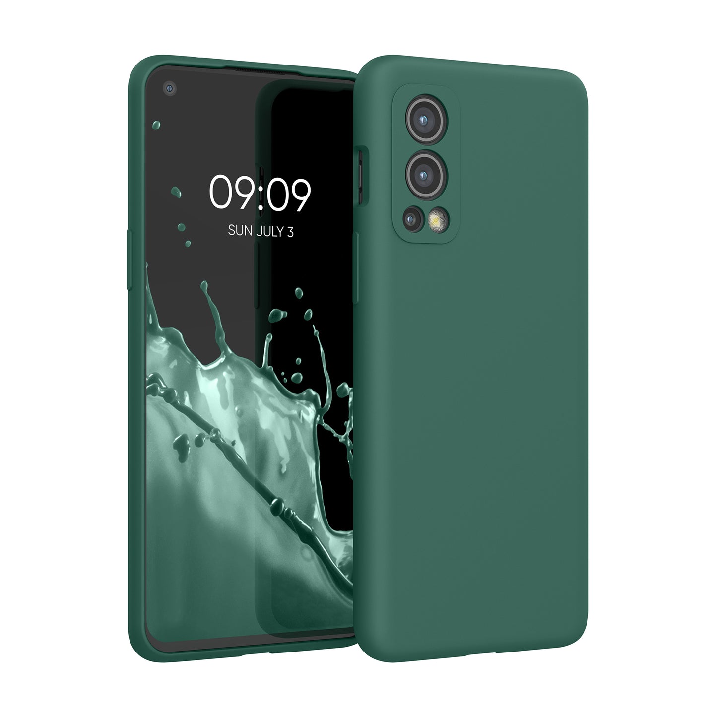 kwmobile Handyhülle für OnePlus Nord 2 5G Hülle - Case - Kabelloses Laden - Schutzhülle Cover