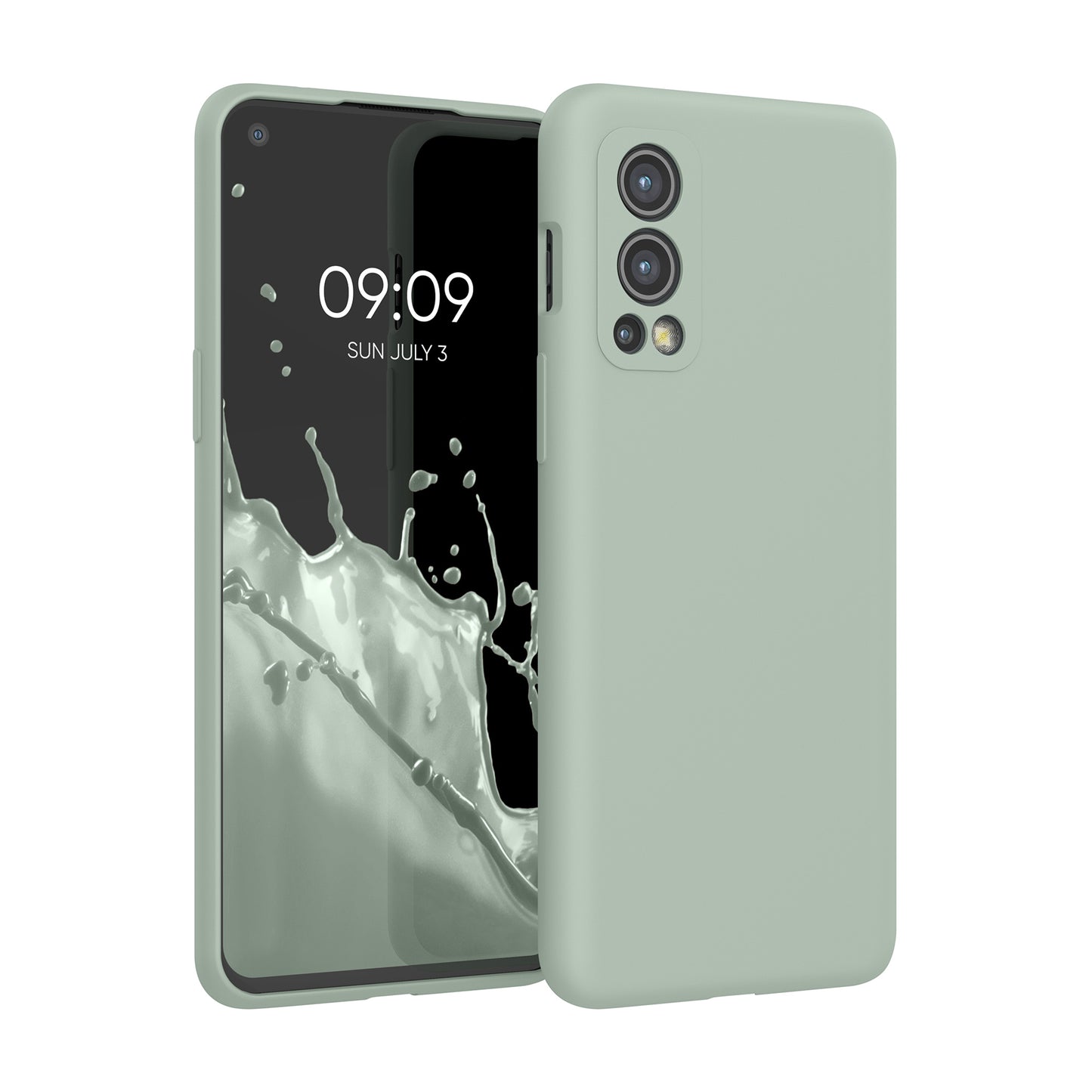kwmobile Handyhülle für OnePlus Nord 2 5G Hülle - Case - Kabelloses Laden - Schutzhülle Cover