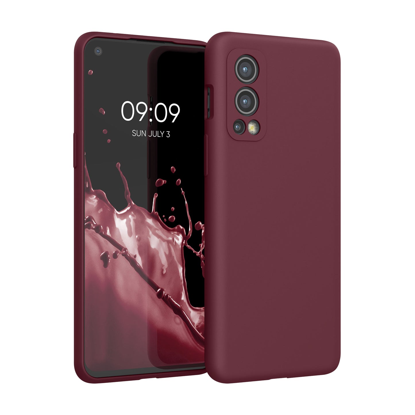 kwmobile Handyhülle für OnePlus Nord 2 5G Hülle - Case - Kabelloses Laden - Schutzhülle Cover