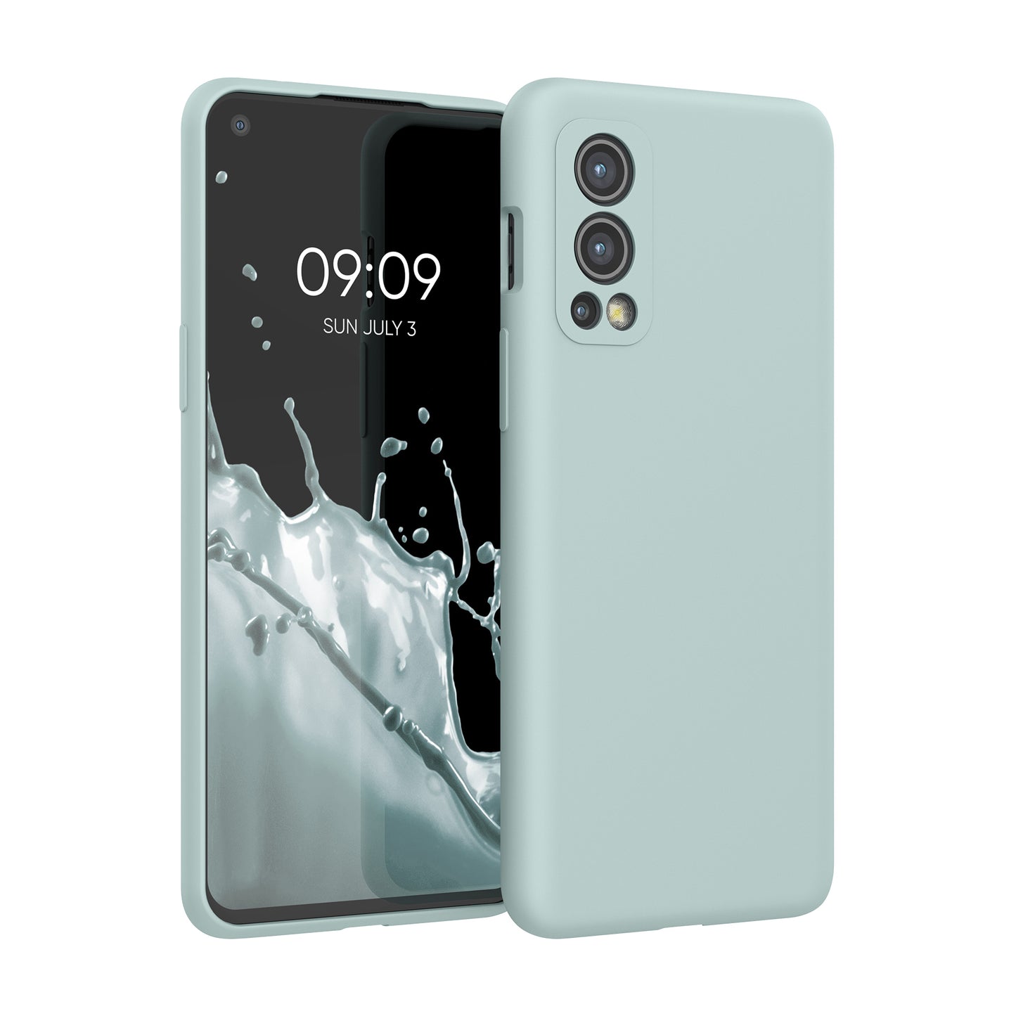 kwmobile Handyhülle für OnePlus Nord 2 5G Hülle - Case - Kabelloses Laden - Schutzhülle Cover