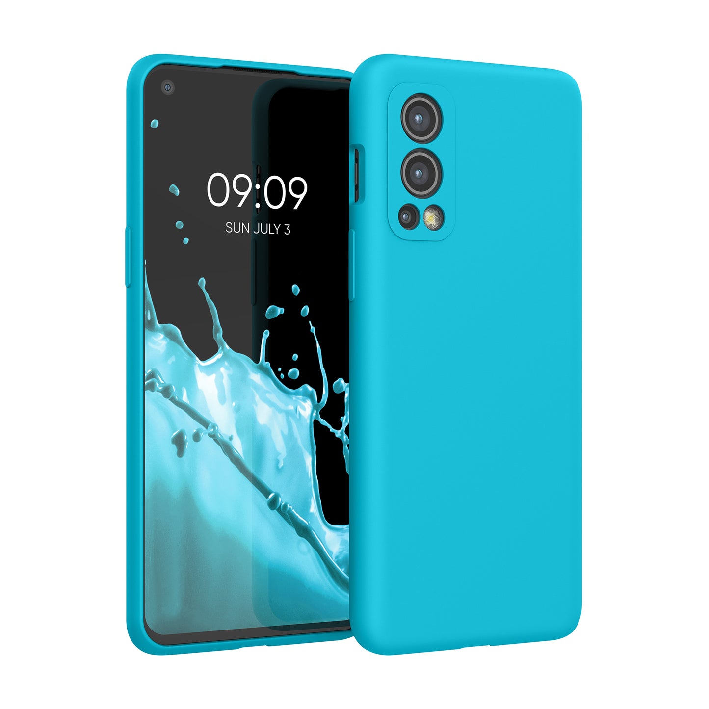 kwmobile Handyhülle für OnePlus Nord 2 5G Hülle - Case - Kabelloses Laden - Schutzhülle Cover