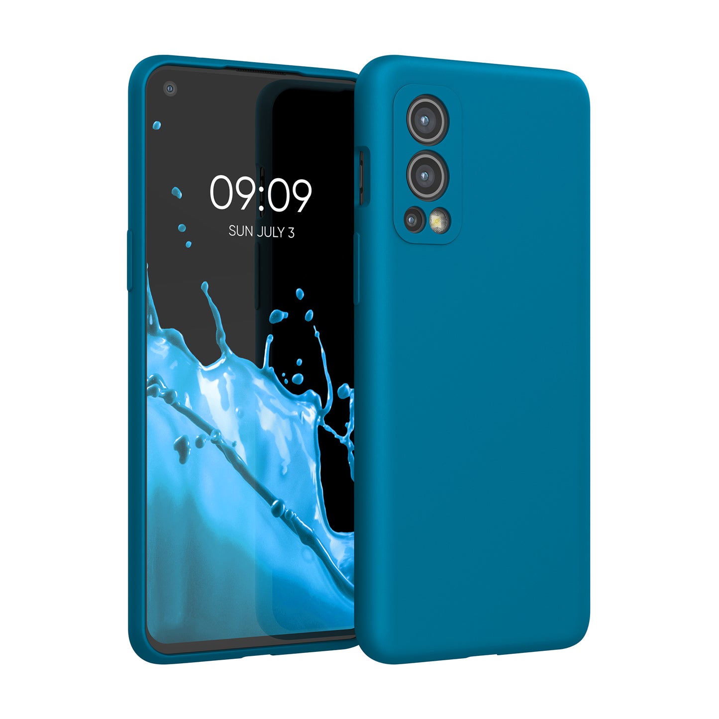 kwmobile Handyhülle für OnePlus Nord 2 5G Hülle - Case - Kabelloses Laden - Schutzhülle Cover