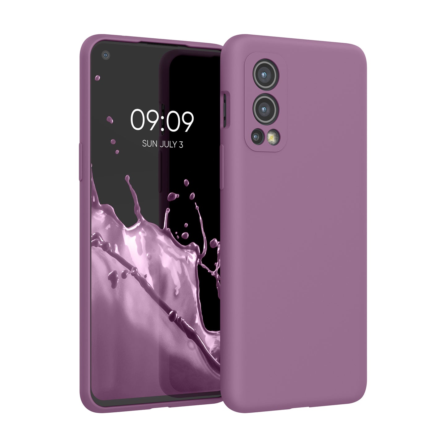 kwmobile Handyhülle für OnePlus Nord 2 5G Hülle - Case - Kabelloses Laden - Schutzhülle Cover