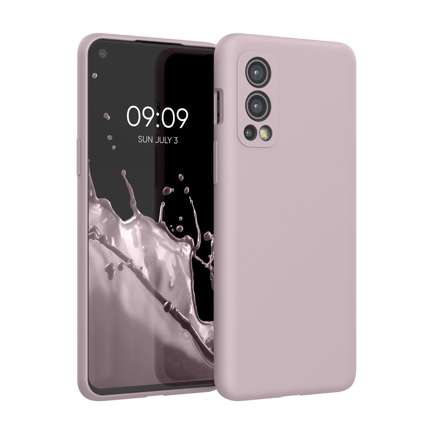 kwmobile Handyhülle für OnePlus Nord 2 5G Hülle - Case - Kabelloses Laden - Schutzhülle Cover