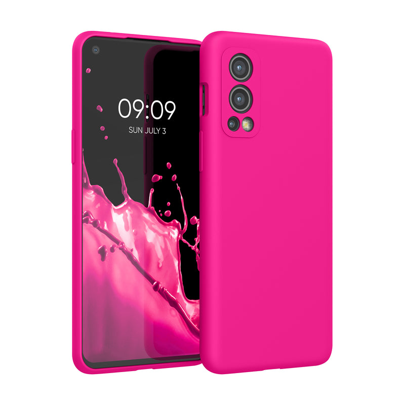 kwmobile Handyhülle für OnePlus Nord 2 5G Hülle - Case - Kabelloses Laden - Schutzhülle Cover