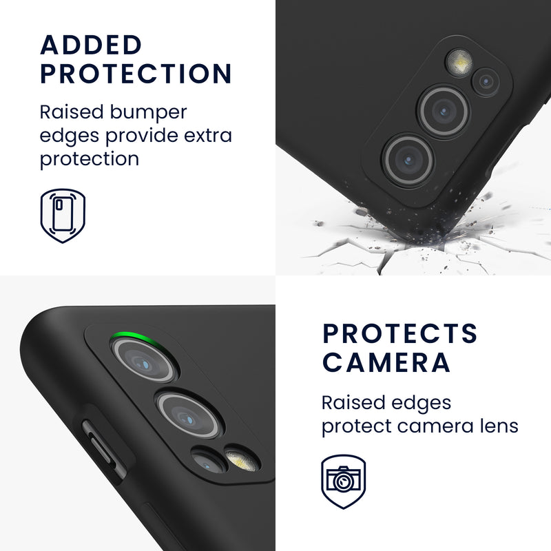 kwmobile Handyhülle für OnePlus Nord 2 5G Hülle - Case - Kabelloses Laden - Schutzhülle Cover