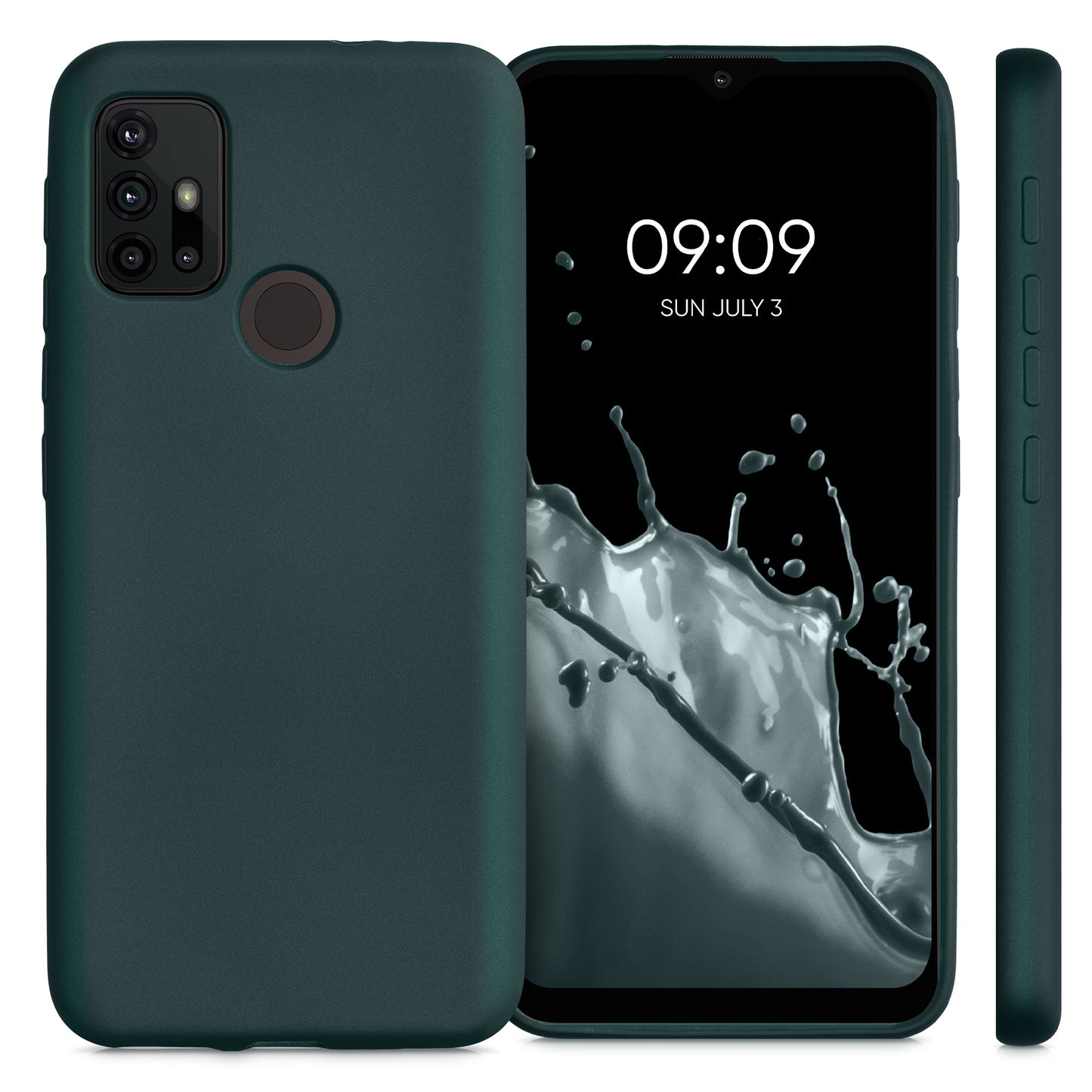 kwmobile Handyhülle für Motorola Moto G30 / Moto G20 / Moto G10 Hülle - Silikon Case schutzhülle Cover