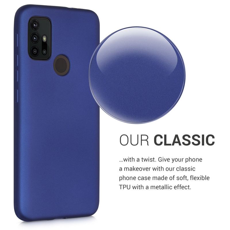 kwmobile Handyhülle für Motorola Moto G30 / Moto G20 / Moto G10 Hülle - Silikon Case schutzhülle Cover