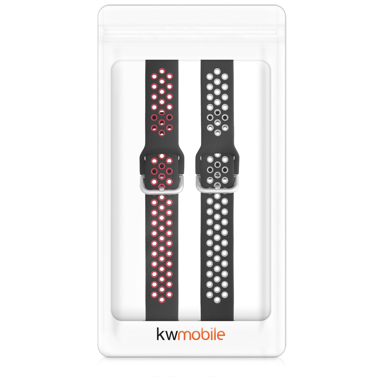 kwmobile Uhrenarmband für Samsung Galaxy Watch 4 Classic (46mm) Armband Fitnesstracker Band Set Ersatzarmband Smartwatch