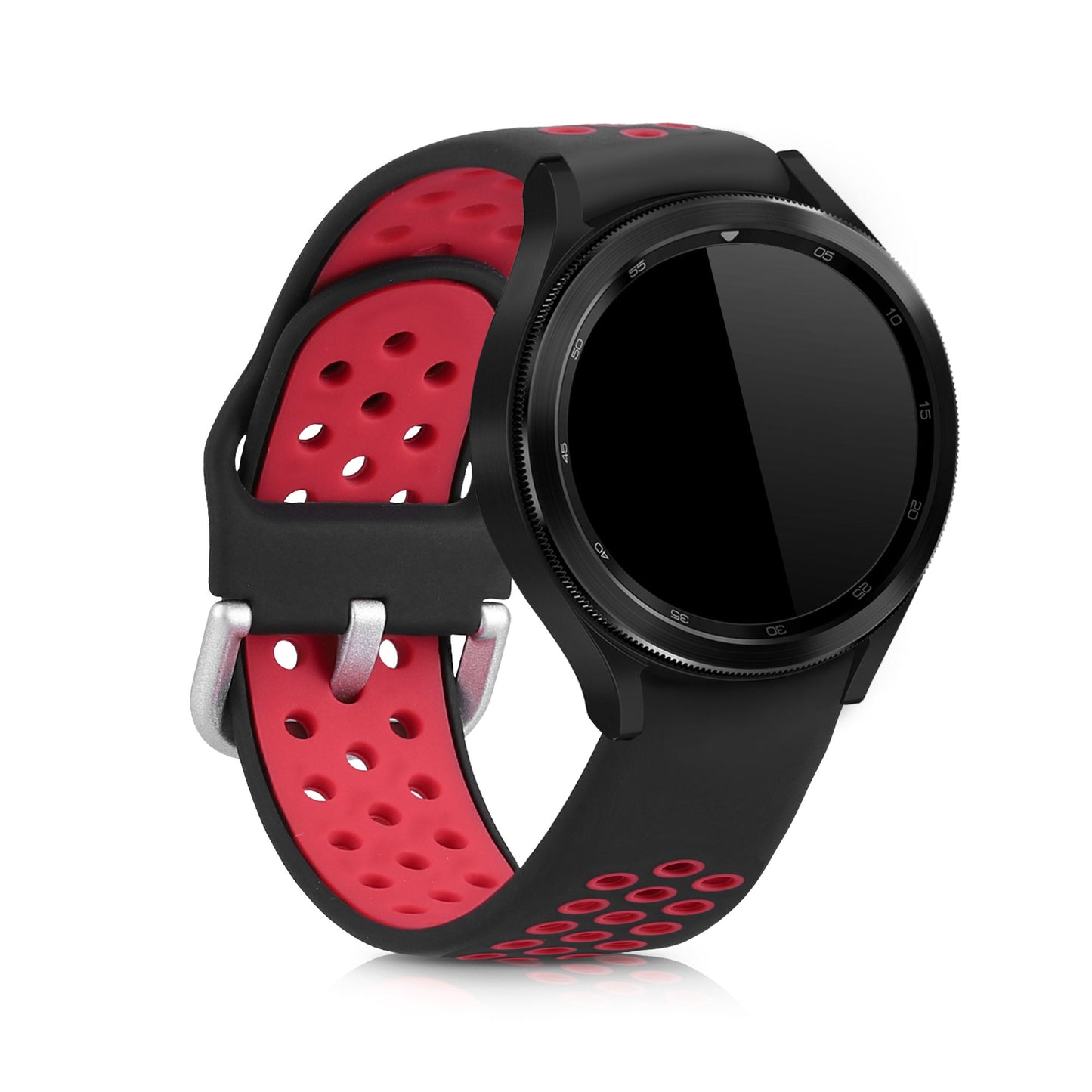 kwmobile Uhrenarmband für Samsung Galaxy Watch 4 Classic (46mm) Armband Fitnesstracker Band Set Ersatzarmband Smartwatch