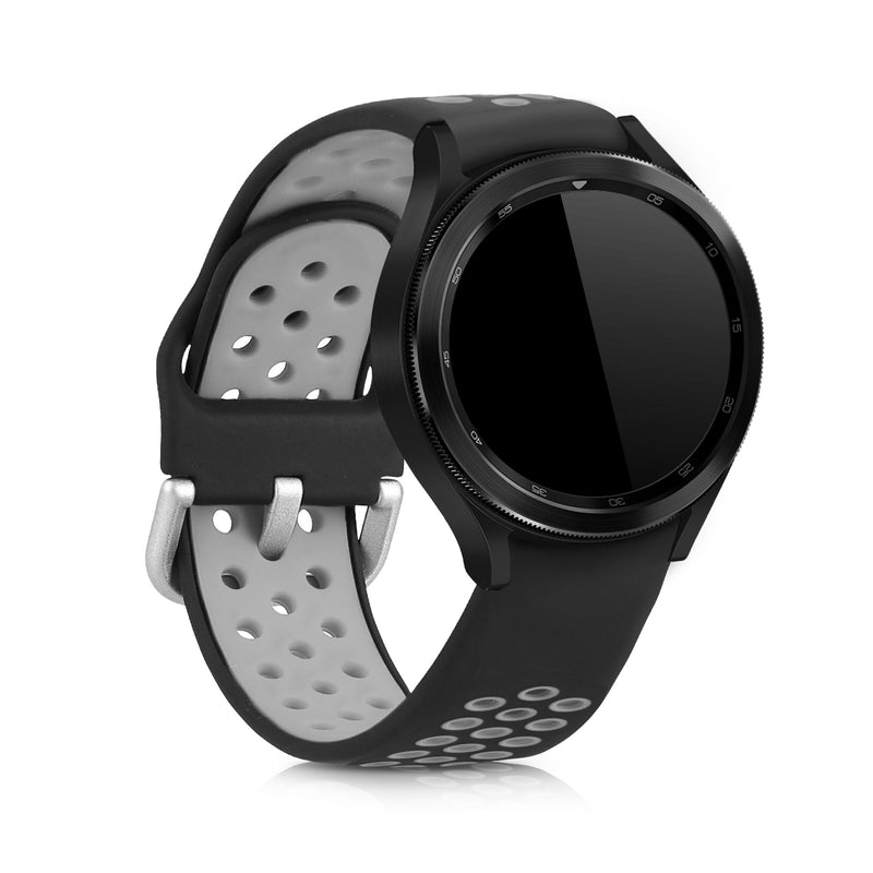 kwmobile Uhrenarmband für Samsung Galaxy Watch 4 Classic (46mm) Armband Fitnesstracker Band Set Ersatzarmband Smartwatch