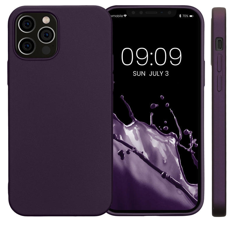 kwmobile Handyhülle für Apple iPhone 12 / iPhone 12 Pro Hülle - Silikon Case - Schutzhülle Cover