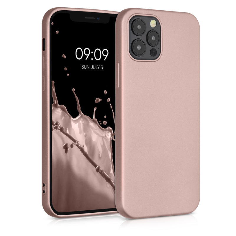 kwmobile Handyhülle für Apple iPhone 12 / iPhone 12 Pro Hülle - Silikon Case - Schutzhülle Cover