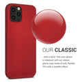 kwmobile Handyhülle für Apple iPhone 12 / iPhone 12 Pro Hülle - Silikon Case - Schutzhülle Cover