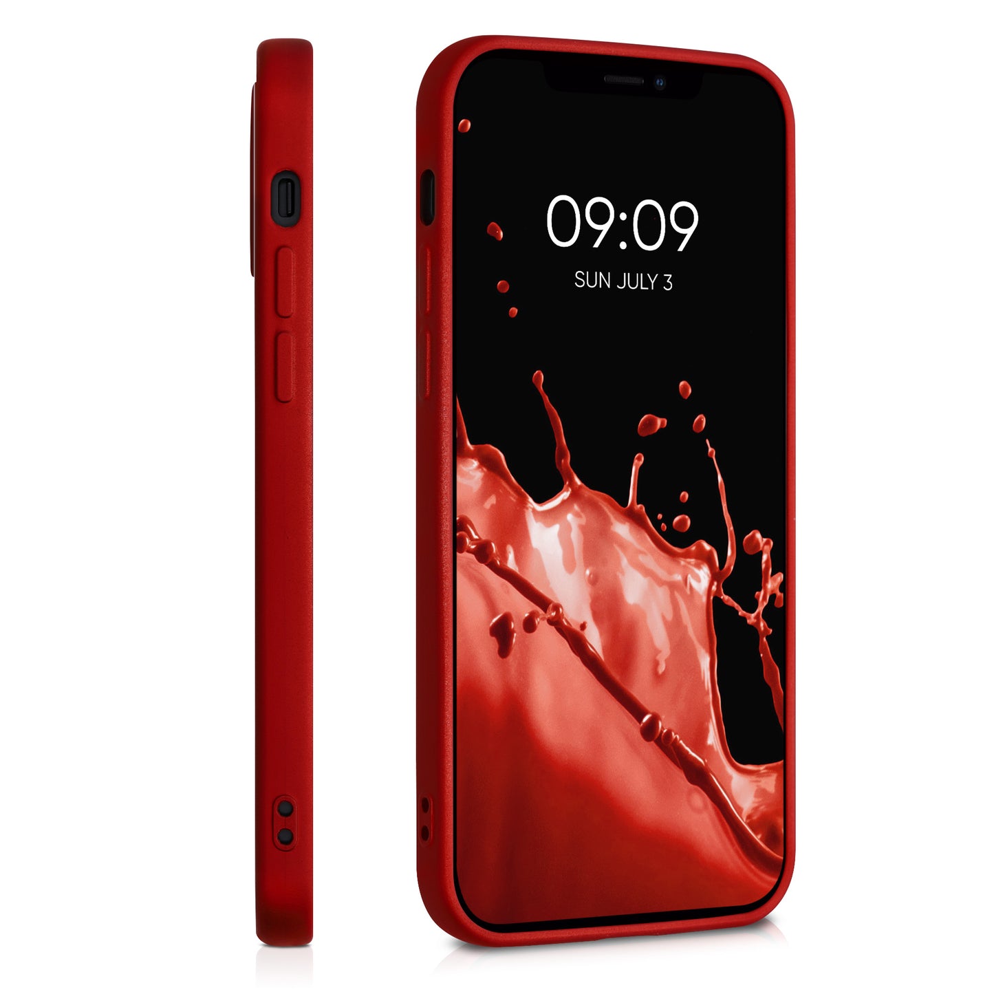 kwmobile Handyhülle für Apple iPhone 12 / iPhone 12 Pro Hülle - Silikon Case - Schutzhülle Cover