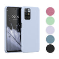 kwmobile Hülle kompatibel mit Xiaomi Redmi 10 (2021 / 2022) Hülle - weiches TPU Silikon Case - Cover geeignet für kabelloses Laden - Petrol matt Petrol matt  