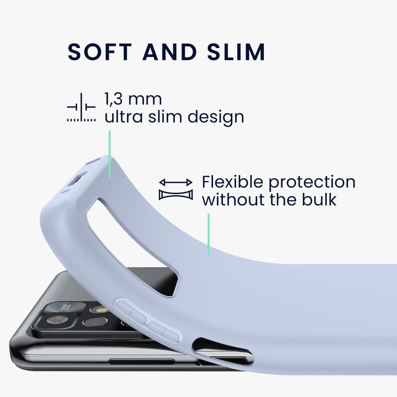 kwmobile Handyhülle für Xiaomi Redmi 10 (2021 / 2022) Hülle - Kabelloses Laden - Schutzhülle Cover