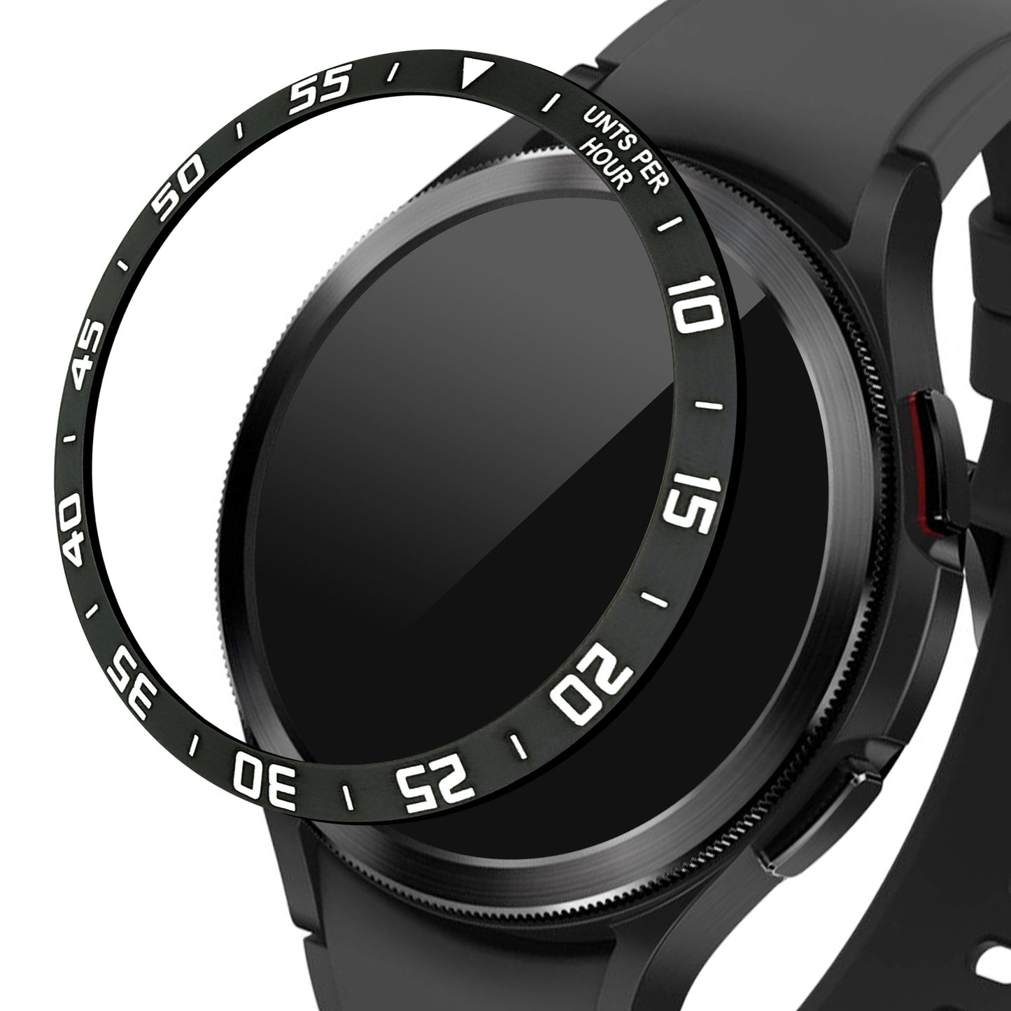 kwmobile Schutzring kompatibel mit Samsung Galaxy Watch 4 Classic Fitnesstracker - Bezel Ring Lünette