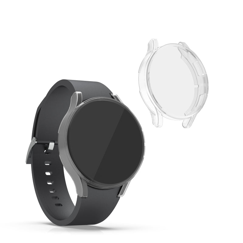 kwmobile Schutzhülle für Samsung Galaxy Watch 4 Fullbody Display Cover Set