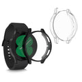 kwmobile Schutzhülle für Samsung Galaxy Watch 4 Fullbody Display Cover Set