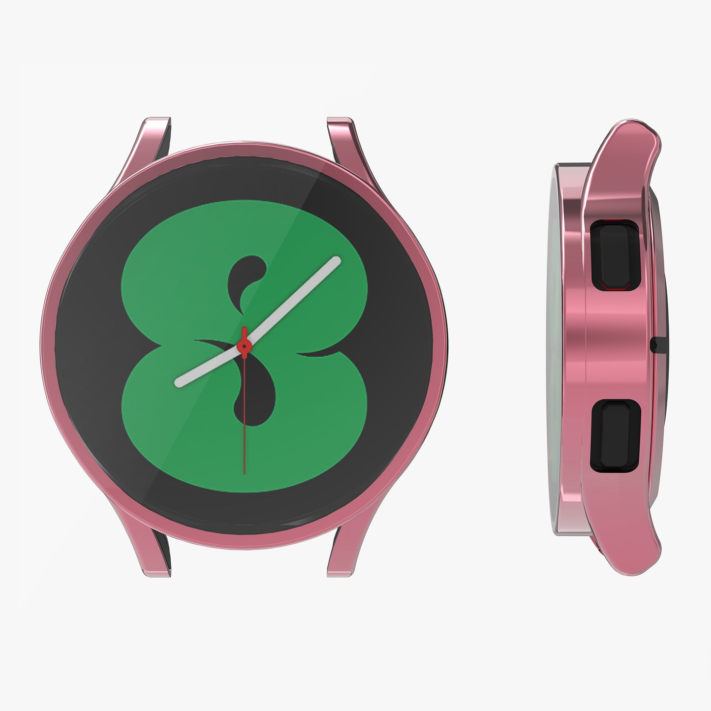 kwmobile Schutzhülle für Samsung Galaxy Watch 4 Fullbody Display Cover Set